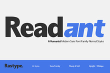 Readant Normal - Family Font