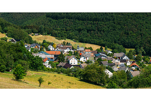 View Of Small Picturesque Village In, an Architecture Photo by Our Amazing World