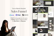 Stan Store Sales Page Template, a Landing Page Template by GlamWebDesigns (Thumbnail 1 of 8)