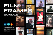 Film Frame Mockup Template Bundle, a Product Mockup by PrintPixel (Thumbnail 1 of 134)