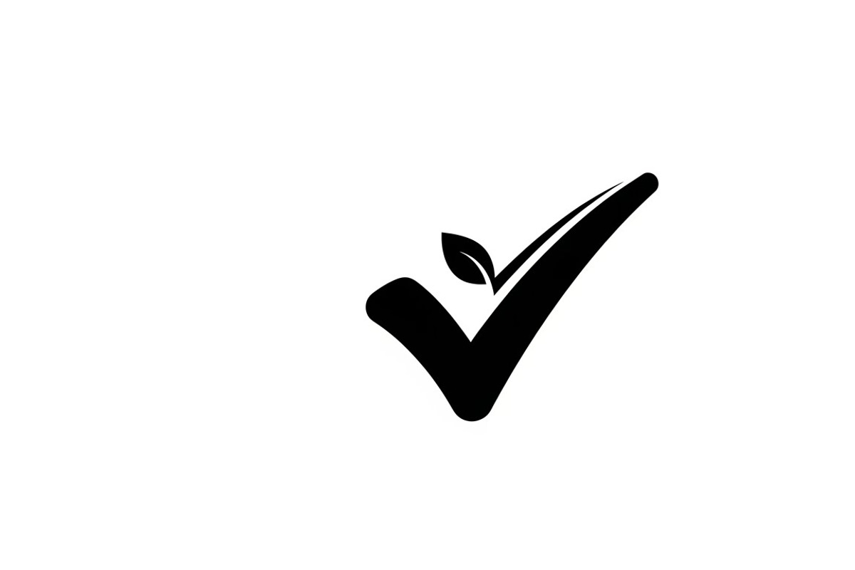 Simple and bold checkmark silhouette, an Illustration by Amazin_art (Photo 9 of 26)