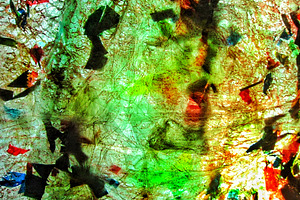 Soft green abstract,Spirit recycled, an Abstract Photo by Manis recycle abstract