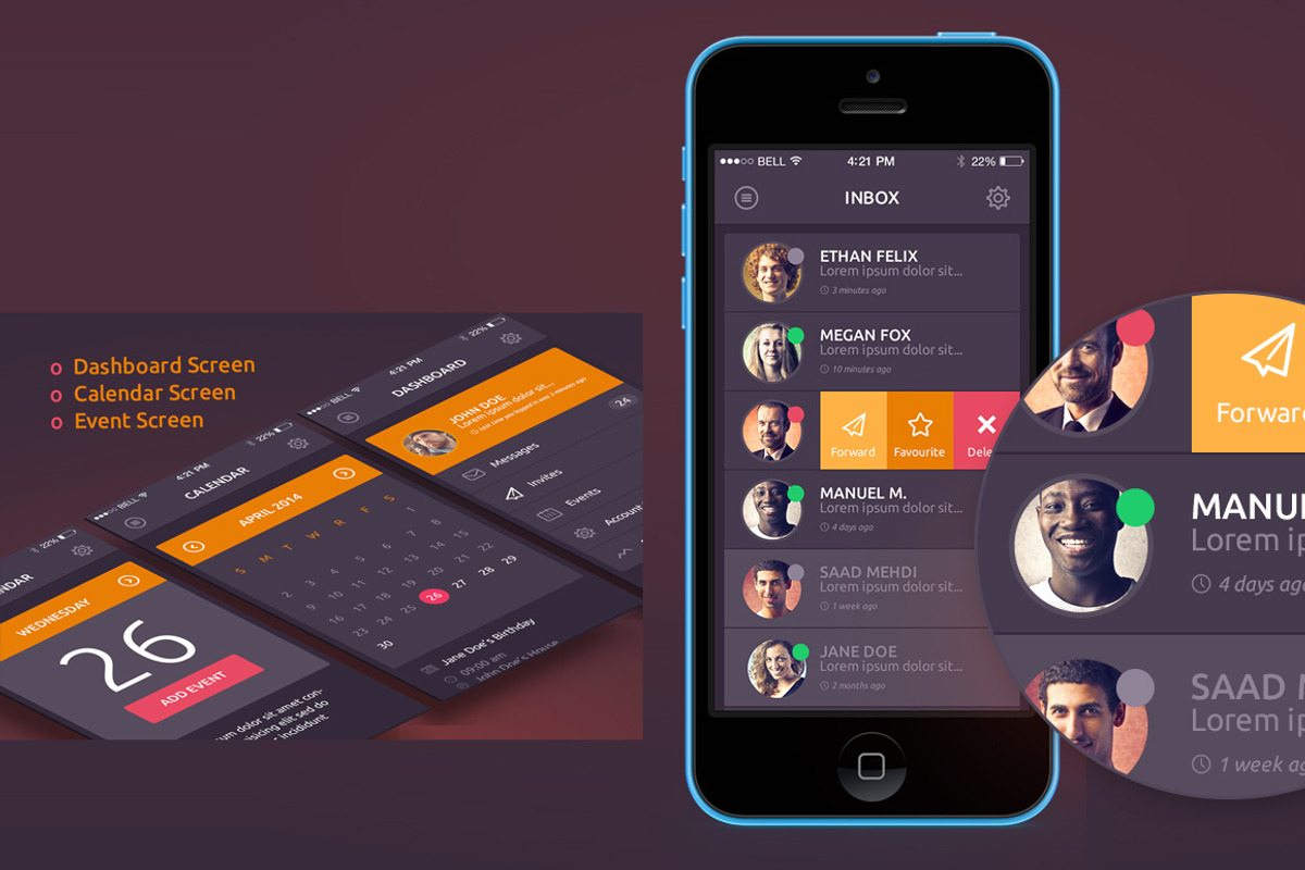 (33% OFF) DO! - Mobile UI Kit, an UI Kit Template by Pixel Strawberry (Photo 4 of 5)