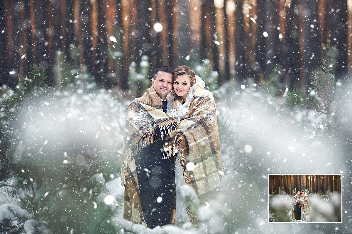 Let It Snow! Photoshop Action, an Action Add-On by Uplift Actions (Photo 6 of 14)