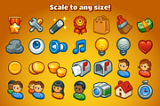 Casual Game Basic Icons Set, an Icon by Vectricity Designs (Thumbnail 2 of 4)