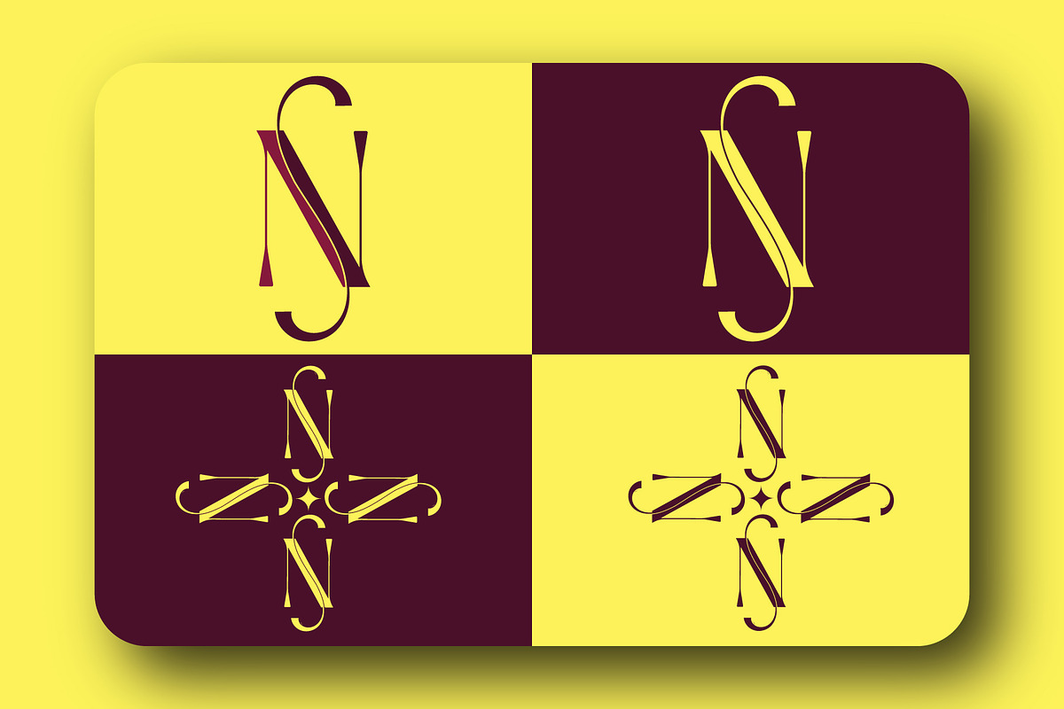 Elegant S and N Monogram Logo Design, a Branding & Logo Template by Salman Shop (Photo 1 of 2)