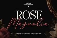 Rose Magnolia - Duo Luxury Font