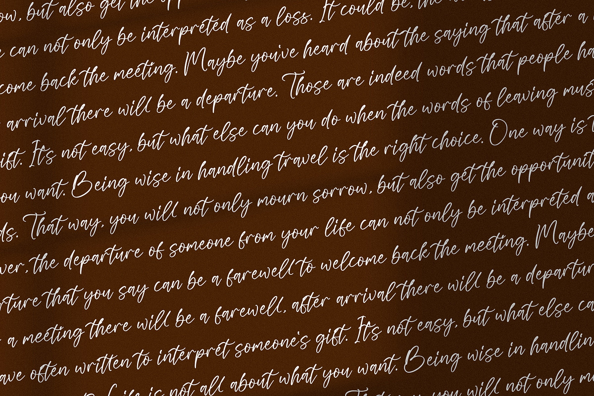 Mattenlly, a Handwritten Font by Integritype Studio (Photo 13 of 15)