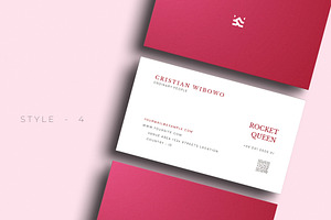 Feminine Business Card - V.49