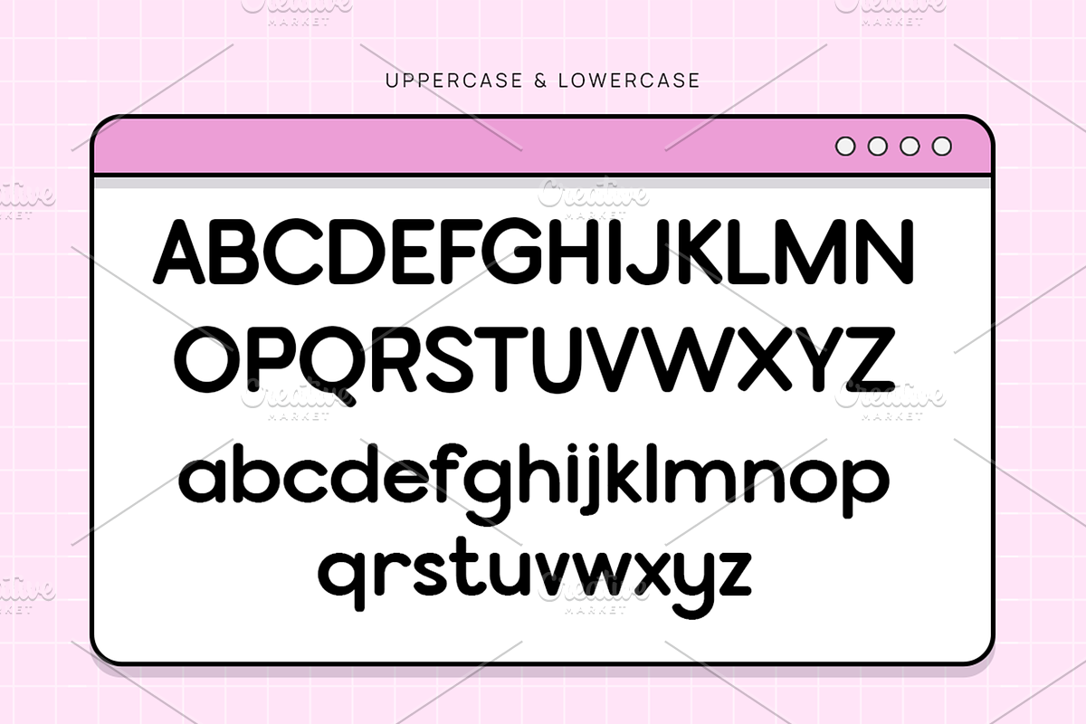 Hagoya - Rounded Font, a Sans Serif Font by Pekotype (Photo 3 of 15)