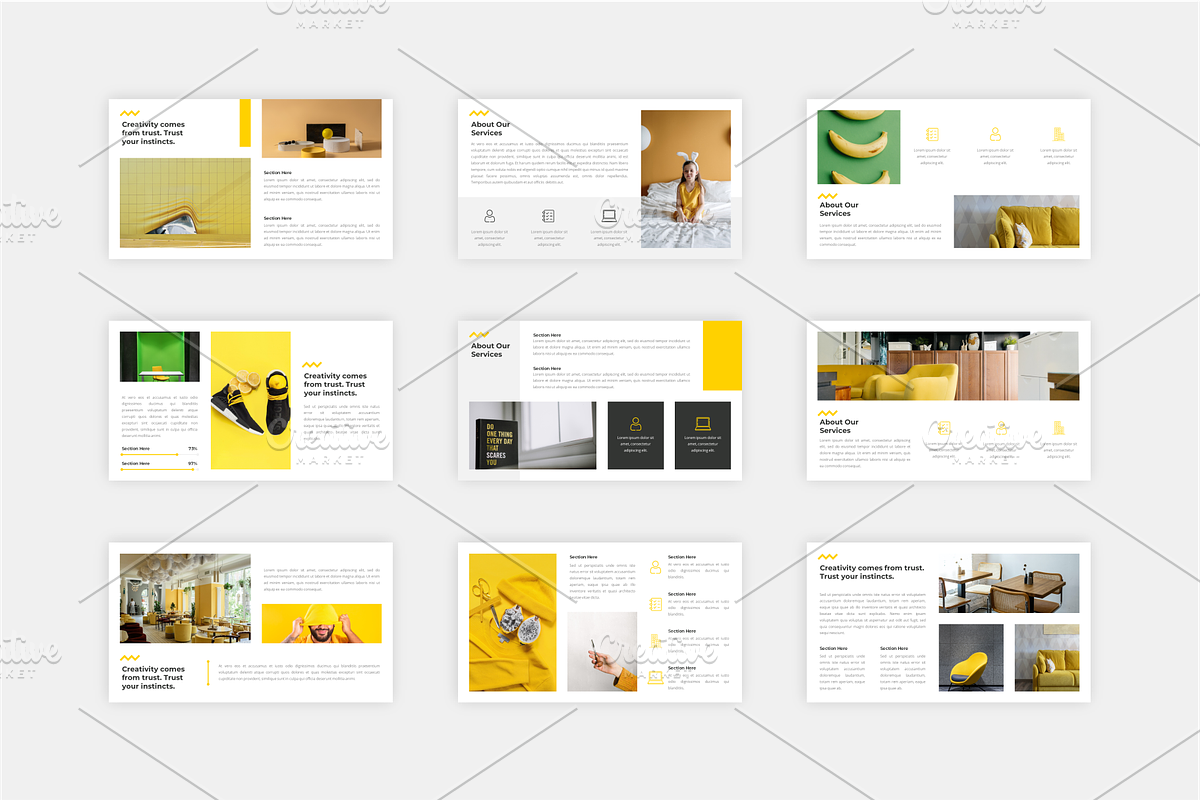 Creative Pitch Deck Collection, a Presentation Template by Artiveko (Photo 2 of 4)
