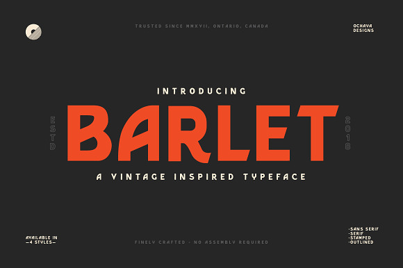 Barlet | Vintage Inspired preview 8