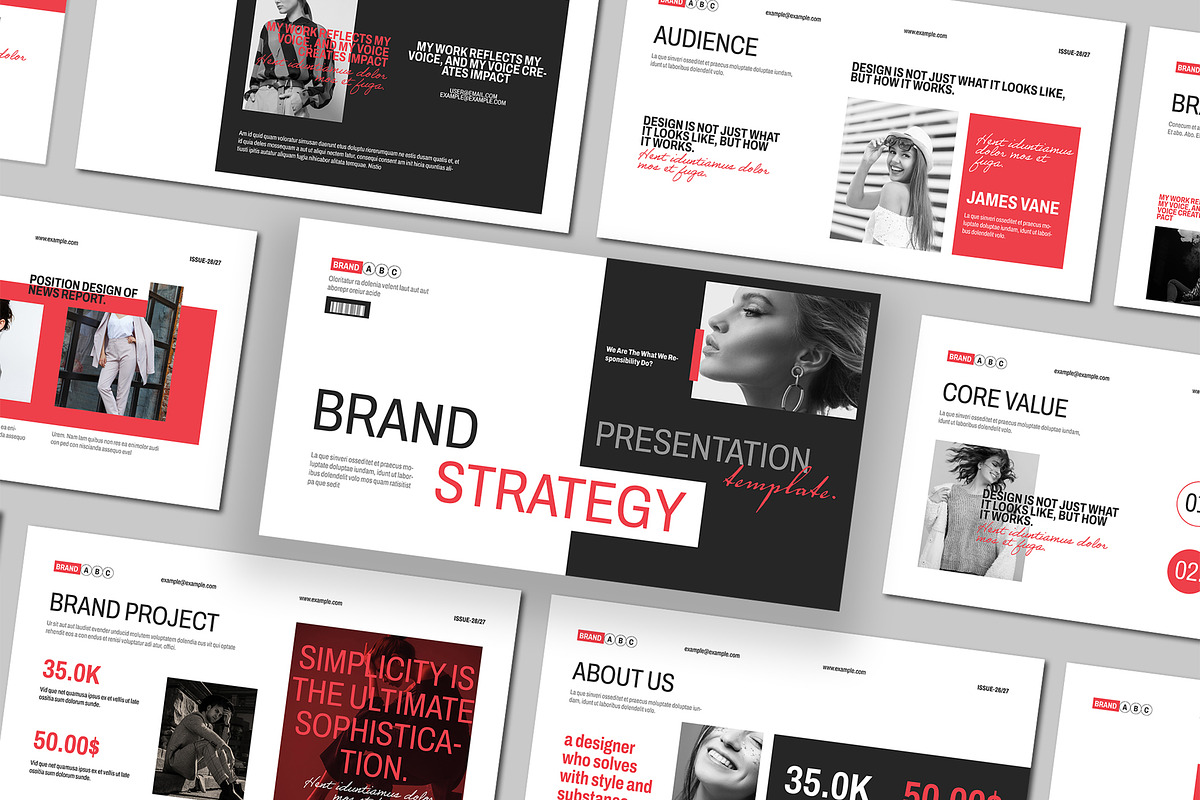 Creative Brand Strategy Presentation, a Presentation Template by Mighty-Slide (Photo 1 of 6)
