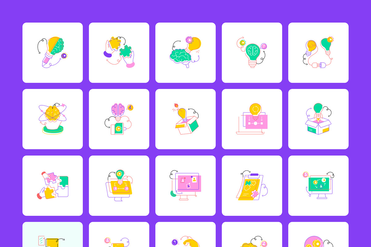 Digital Business Icons Bundle, a Duotone Icon by Vectors Market (Photo 11 of 13)