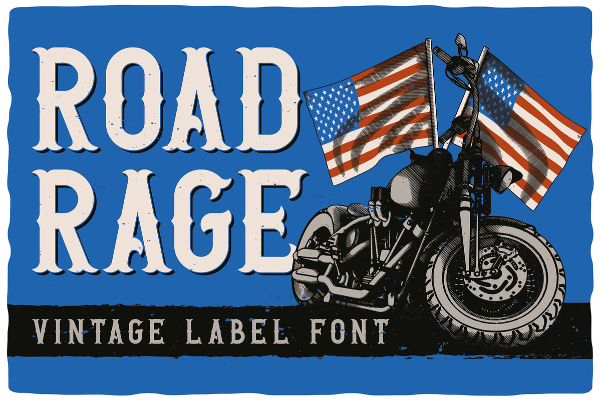 Road Rage, a Symbol Font by VozzyStock (Photo 3 of 11)