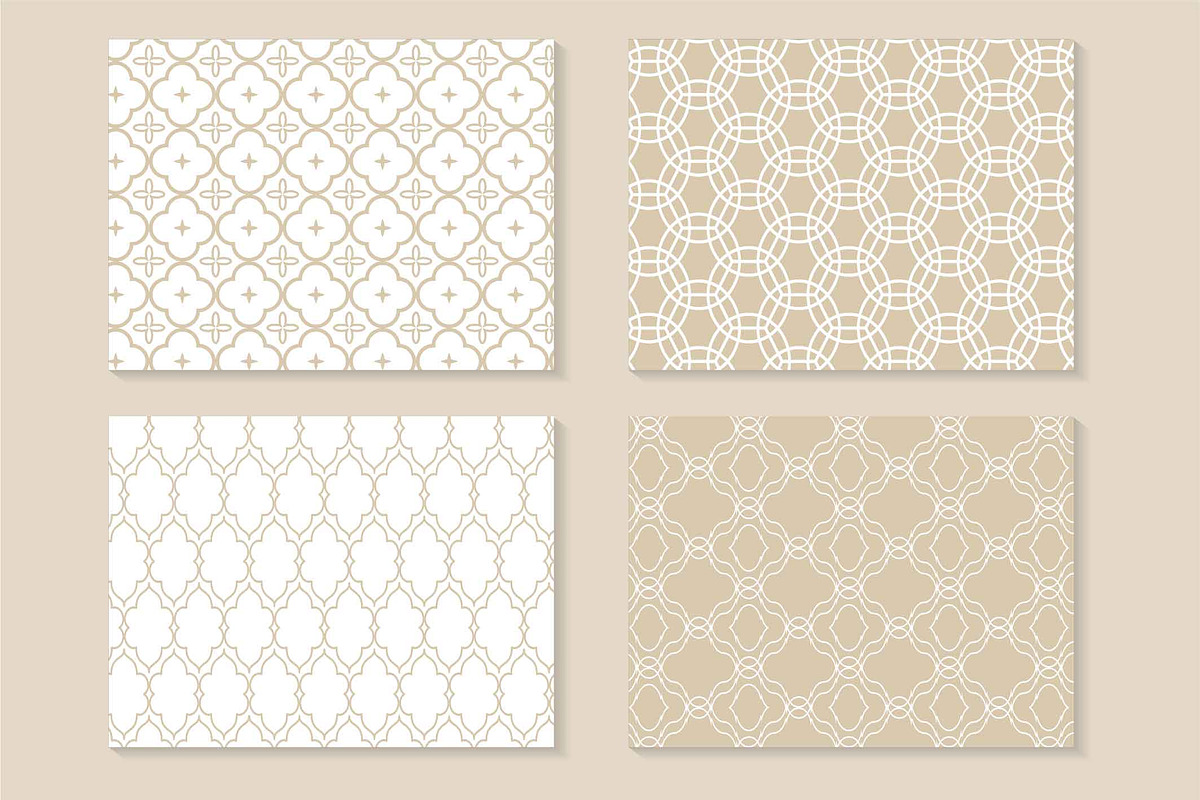 20 Ornament seamless vector patterns, a Pattern Graphic by Alonka's Illustrations (Photo 4 of 6)
