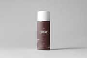 Spray Can Mock-up, a Cups & Container Mockup by Yogurt86 (Thumbnail 6 of 9)