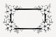 Elegant Floral Frame Bundle, an Illustration by Creativeshirt (Thumbnail 5 of 7)