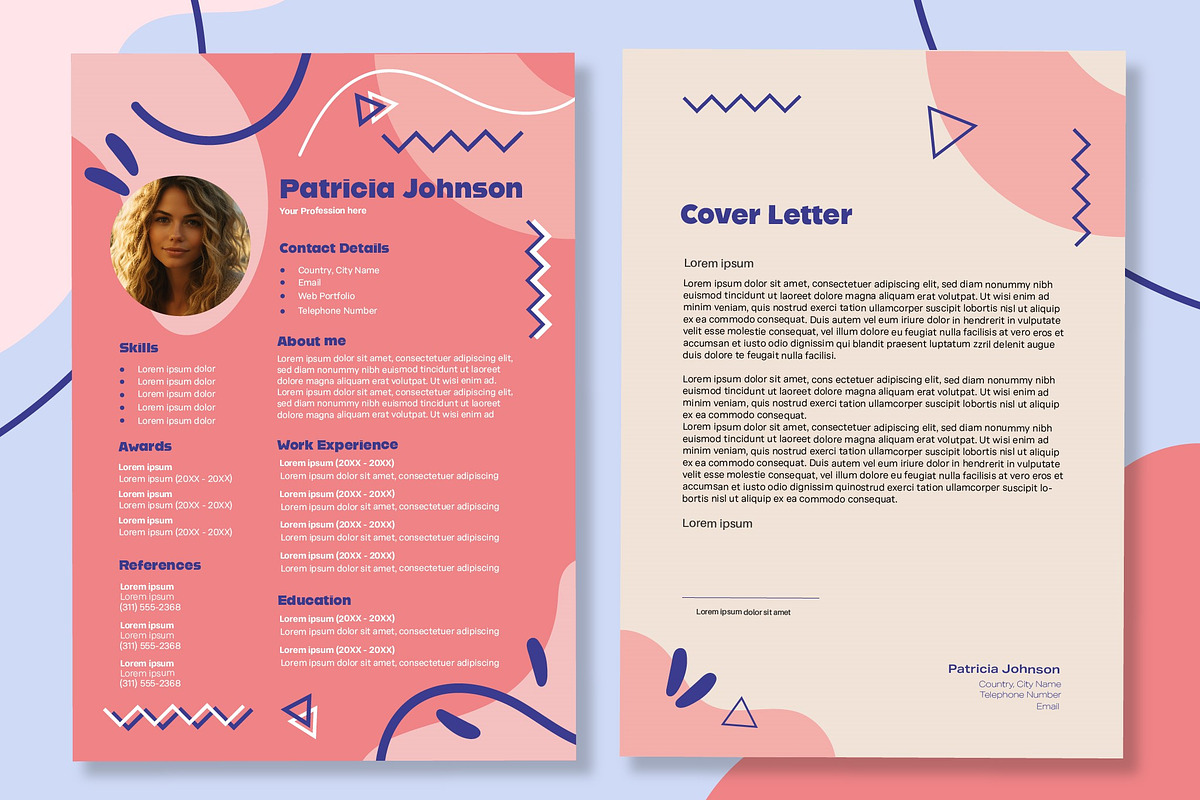 Resume & Cover Letter CV Modern, a Templates & Theme by studiogstock (Photo 2 of 2)