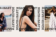 Sneaks Display Font, a Serif Font by Midnight Grim (Thumbnail 3 of 7)