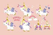 Milky Unicorn, a Font by caocastudio (Thumbnail 3 of 6)