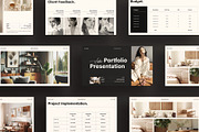Minimal Aesthetic Portfolio Template, a Presentation Template by ArtisanaAura (Thumbnail 4 of 9)