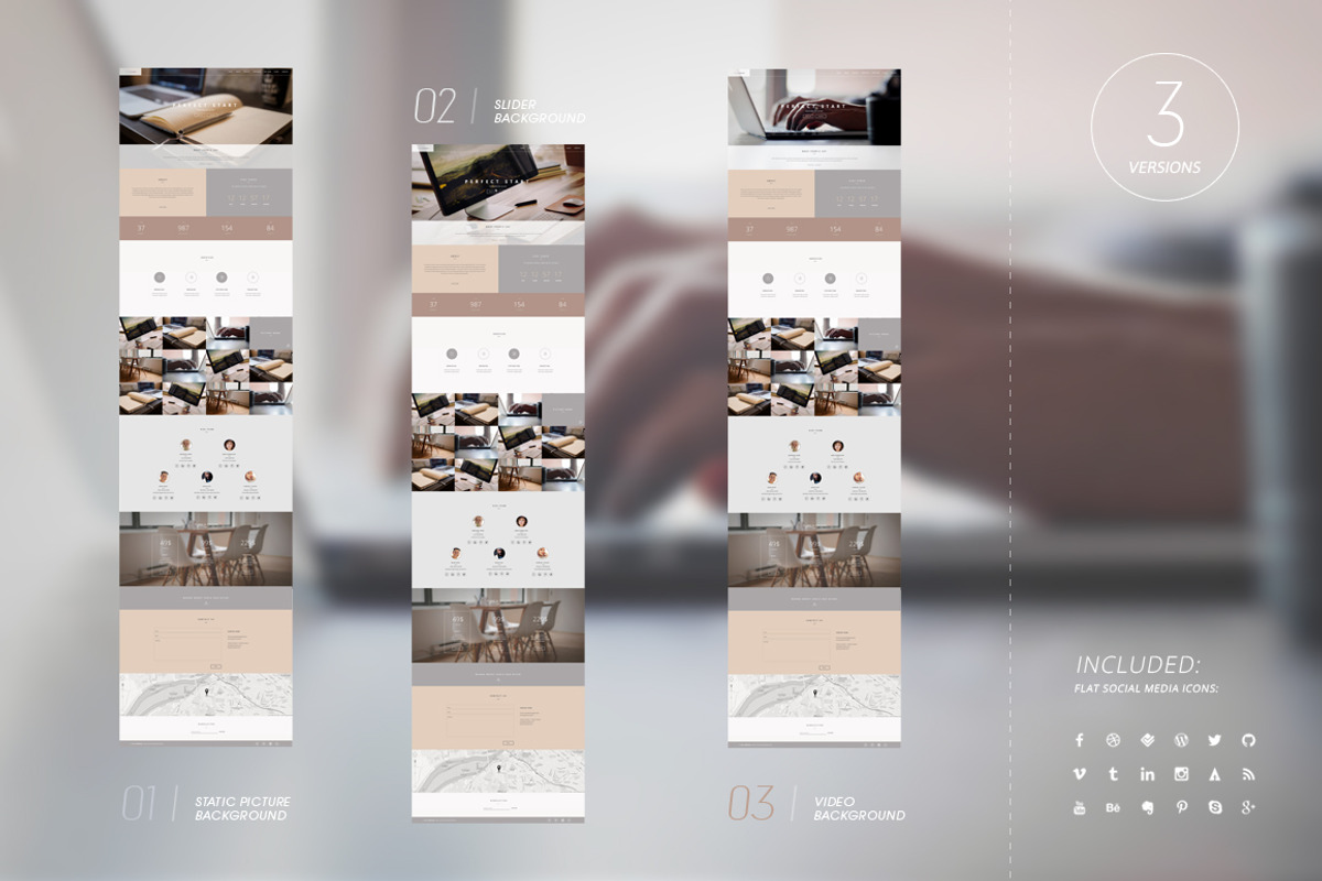 Business - One Page Template HTML, a Landing Page Template by CapitalTemplate (Photo 5 of 5)