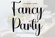 Fancy Party, a Handwritten Font by InermediaSTUDIO (Thumbnail 1 of 8)