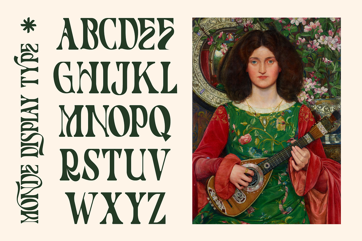 Monde - 100 Ligatures, a Serif Font by Burntilldead (Photo 5 of 16)