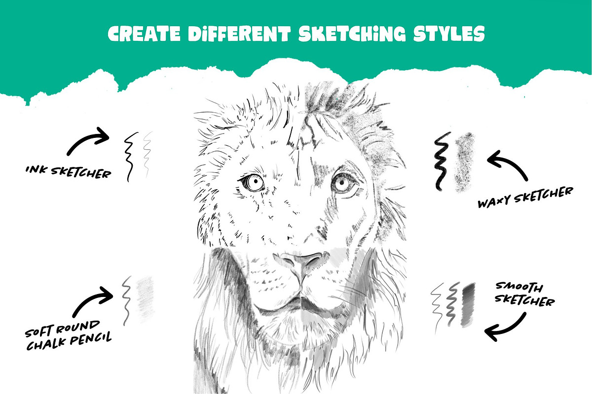Flo’s Big Procreate Brush Box, a Brush Add-On by ArtwithFlo (Photo 15 of 35)
