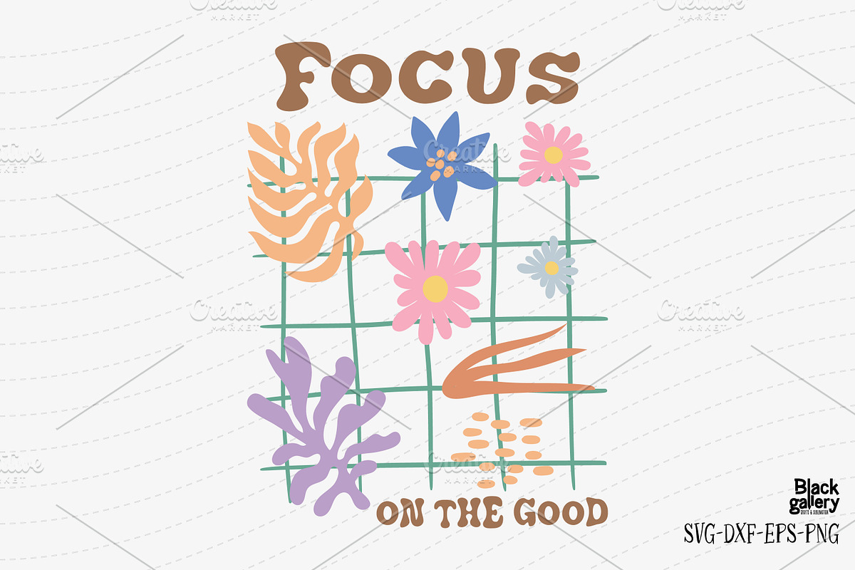 Boho Abstract Flower SVG Bundle, a Graphic by Clipart Bloom (Photo 4 of 16)