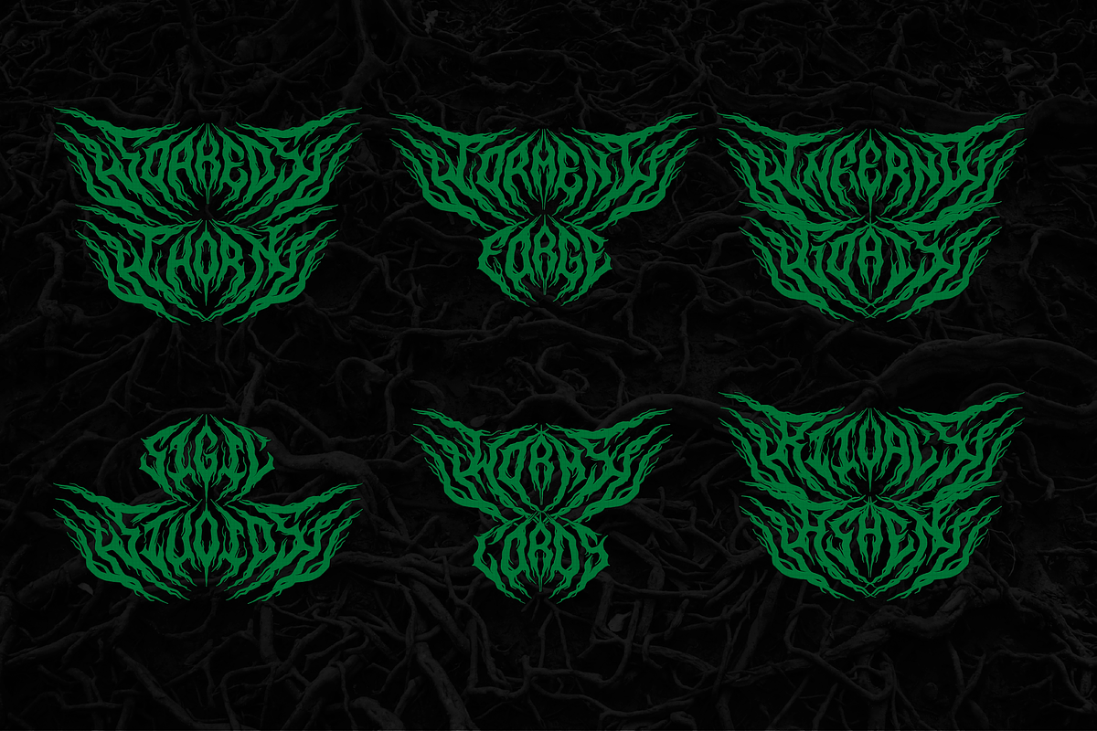 Drether Devil | Black Metal Font, a Blackletter Font by Denustudios (Photo 6 of 6)