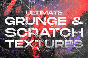 Ultimate Grunge & Scratch Textures, a Texture Graphic by Visual Fear