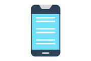 Mobile phone Flat Icon, a Duotone Icon by Pexelpy (Thumbnail 1 of 2)