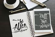 Jailheart Hand Lettering + bonus, a Script Font by Olexstudio (Thumbnail 4 of 5)