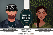 Character Creator Vol2 Photoshop, a Person Illustration by Parsec (Thumbnail 1 of 4)