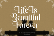 Del Rose, a Serif Font by Sign Studio (Thumbnail 6 of 15)
