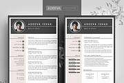 Professional Resume Template Ishak, a Resume Template by AdeevaResume (Thumbnail 1 of 4)