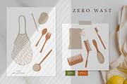Zero Waste, an Object Graphic by PatrushevaYana (Thumbnail 3 of 6)