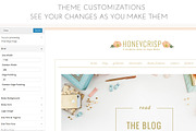 Honeycrisp- A Pretty WordPress Theme, a WordPress Template by angiemakeswebsites (Thumbnail 4 of 5)