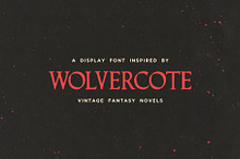Wolvercote - A Fantasy Display Font