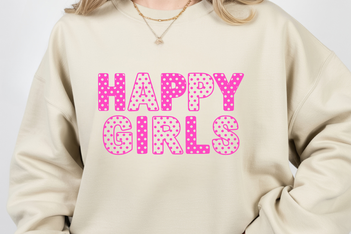 Cute Dot – Polka Dot Display Font, a Sans Serif Font by KiddoGlyphs Studio (Photo 3 of 6)