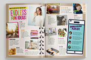 Kids Magazine Template, a Magazine Template by Red Cactus Creative (Thumbnail 4 of 20)