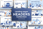 Landing page templates, an Education Illustration by Creative Graphics (Thumbnail 1 of 12)