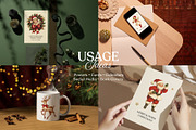 Vintage Christmas Collage Elements, an Object Graphic by Design Alchemy Studio (Thumbnail 9 of 10)