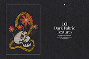 Dark Dusty Fabric Textures, a Texture Graphic by Freezerondigital (Thumbnail 2 of 6)