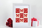 Retro Checkered Valentine's SVG PNG, an Illustration by DreamPrint404 (Thumbnail 5 of 8)