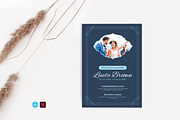 Funeral Program Template, an Invitation Template by Creatiya Type (Thumbnail 1 of 6)