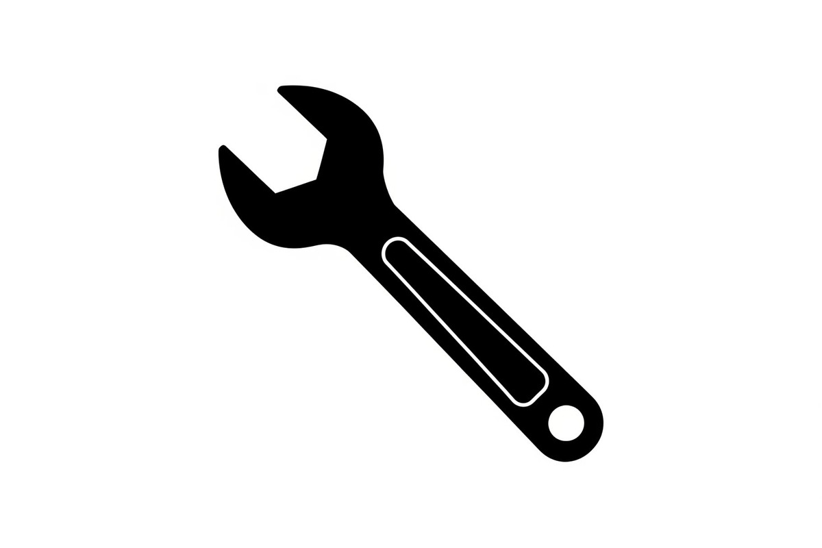 Wrench Tool Silhouette Vector Bundle, an Illustration by Amazin_art (Photo 30 of 48)