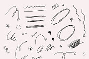 256 daily doodles and scribbles, an Object Graphic by Pinkbrush (Thumbnail 4 of 7)